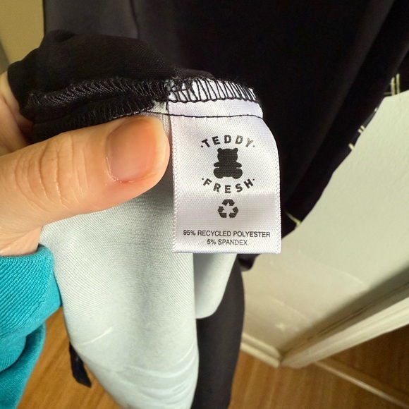 Marvel x Teddy Fresh Blue and Black Venom Slip Dress - Picture 9 of 9